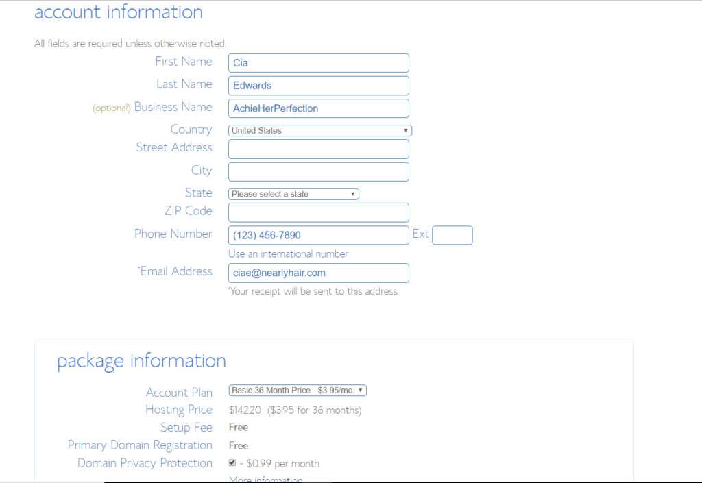 bluehost registration cia edwards